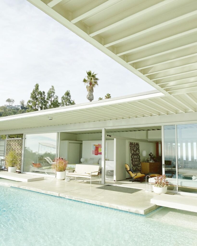 The Stahl House Los Angeles by photographer Kate Ferguson