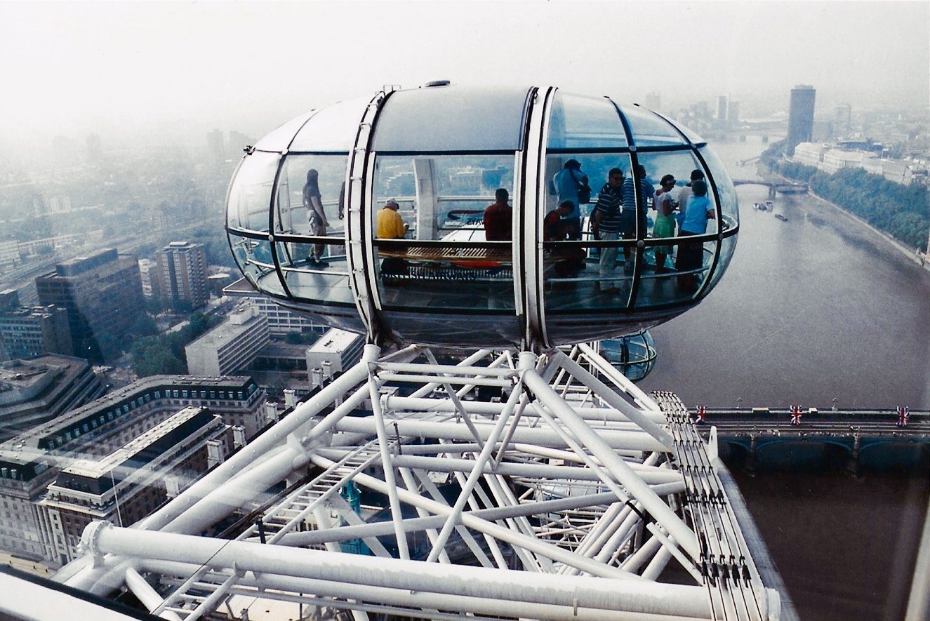 The London Eye photographed by Kate Ferguson